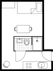 Ground Floor Studio_1person